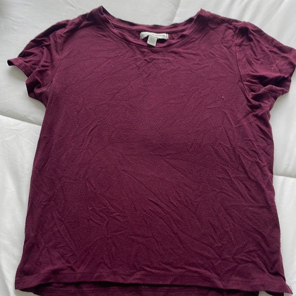 American Eagle Size L. Burgundy soft and sexy Tee - Picture 1 of 2